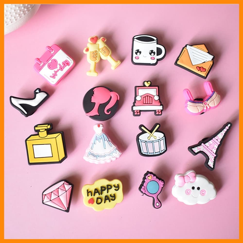 Encantos De Sapatos Para Fashion Girl DIY Presentes Bolsas Decoração