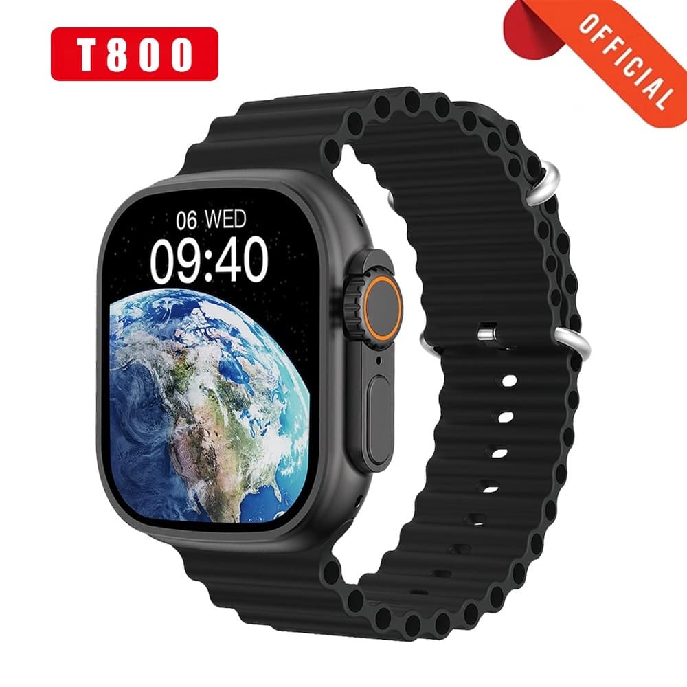 Mais Recente Smartwatch Relógio Inteligente Série IWO 8 T800 Ultra 1.99 Polegadas Sem Carregamento