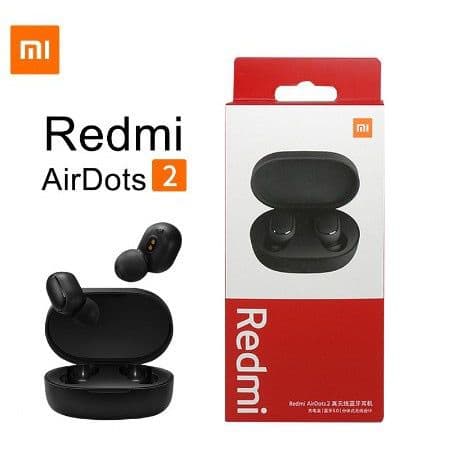 Fone De Ouvido Sem  Fio Xiaomi Redmi Airdots 2 Preto