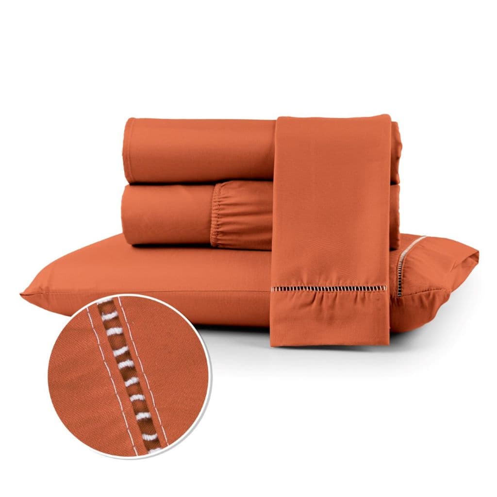 Kit Jogo de Lençol 400 fios Cama Box toque Suave e Acetinado