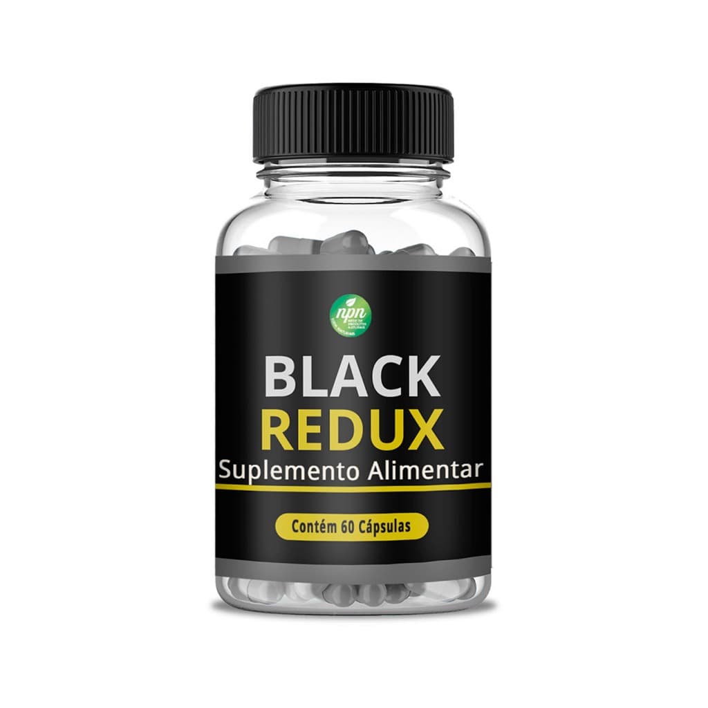 Black Redux Original 60 Cápsulas - Suplemento Alimentar Fórmula Oficial