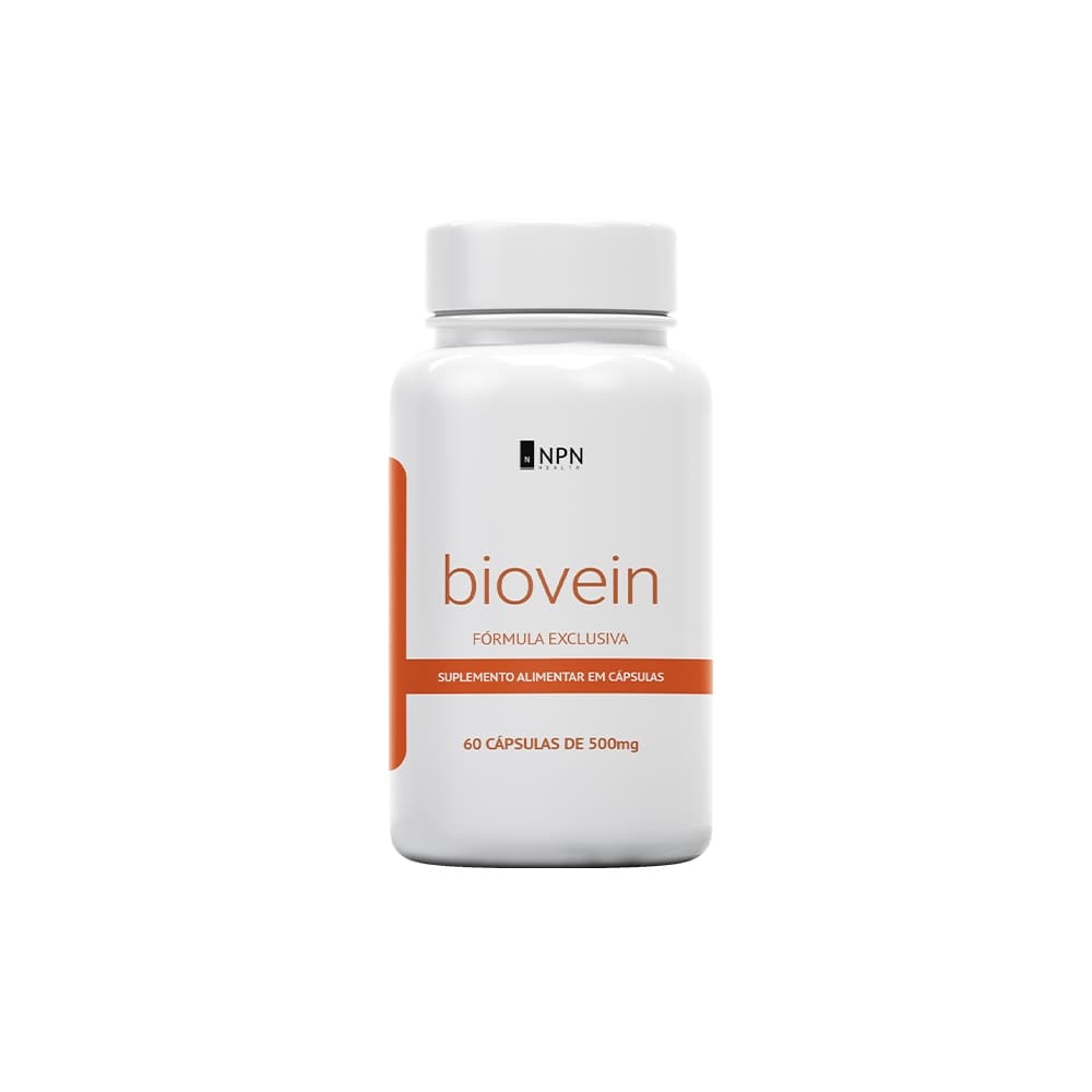 Biovein 60 Cápsulas Original Npn Loja Oficial Envio Rápido