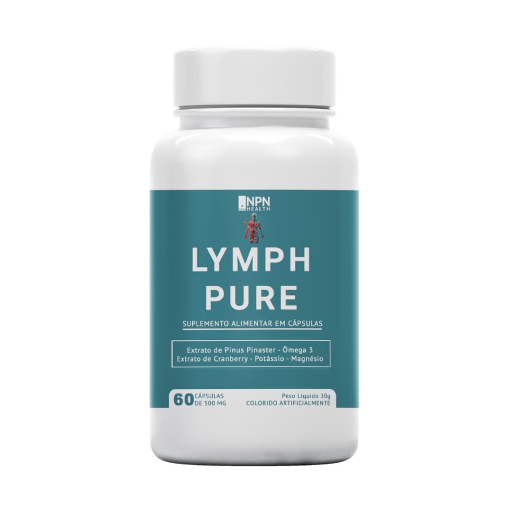 Lymph Pure Cápsulas Original Envio Já