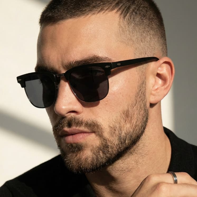 Óculos de Sol Lyon Premium Club Clássico Retrô Oldstyle Vintage uv400 Feminino Masculino