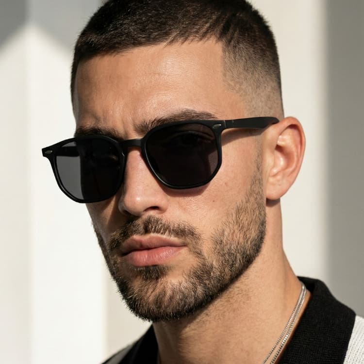 Óculos de Sol Tulum Hexagonal Premium Mais Vendido Flexível Praia Verão uv400 Feminino Masculino