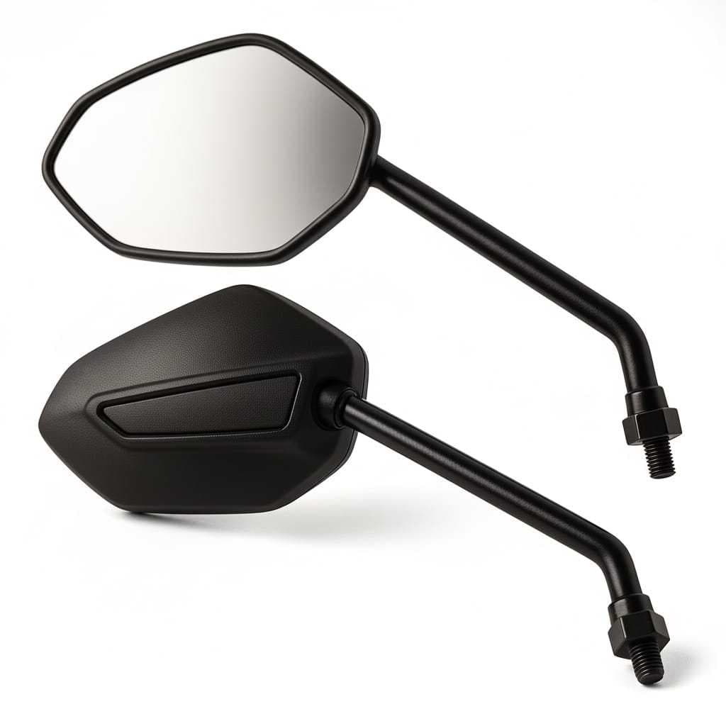 PAR DE RETROVISOR MODELO ORIGINAL TITAN 160 2014/2024 ROSCA HONDA