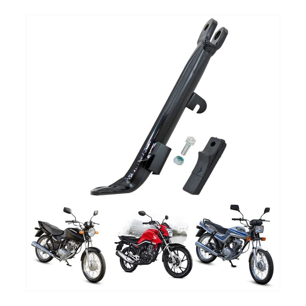 Cavalete Pezinho Descanso Lateral Titan Fan 125 150 160 Cg99