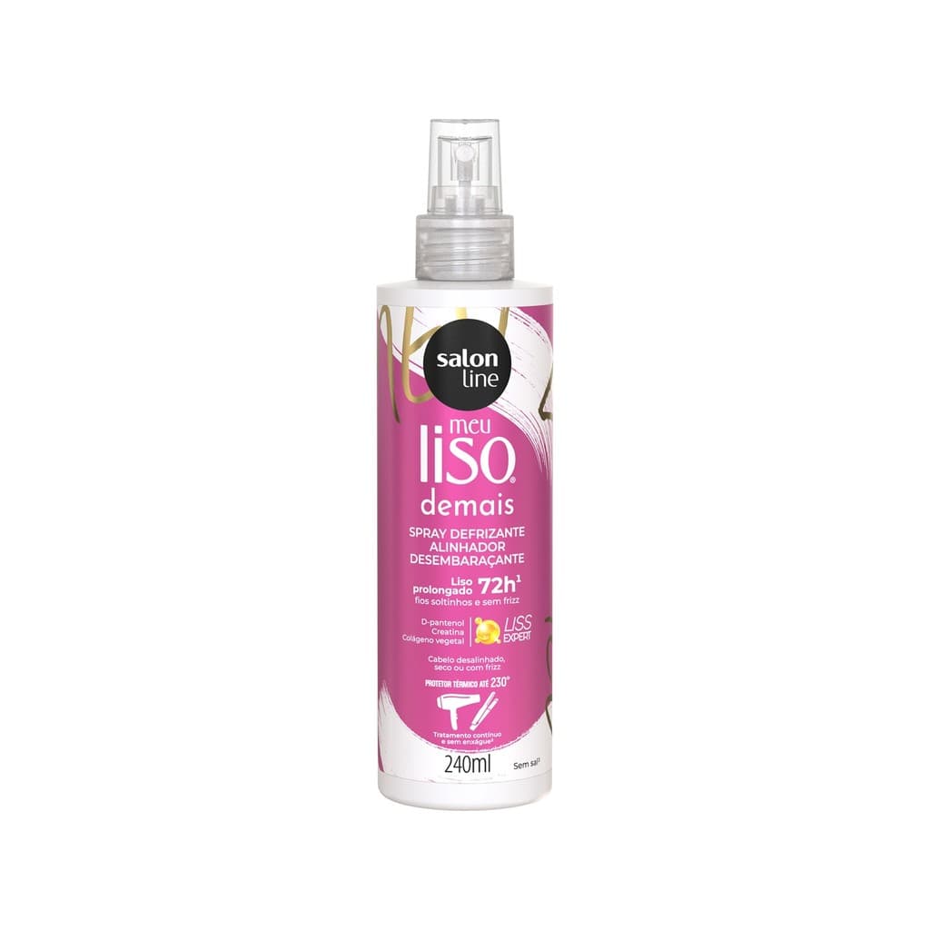 Meu Liso Demais Defrizante Spray Protetor Térmico 240ml